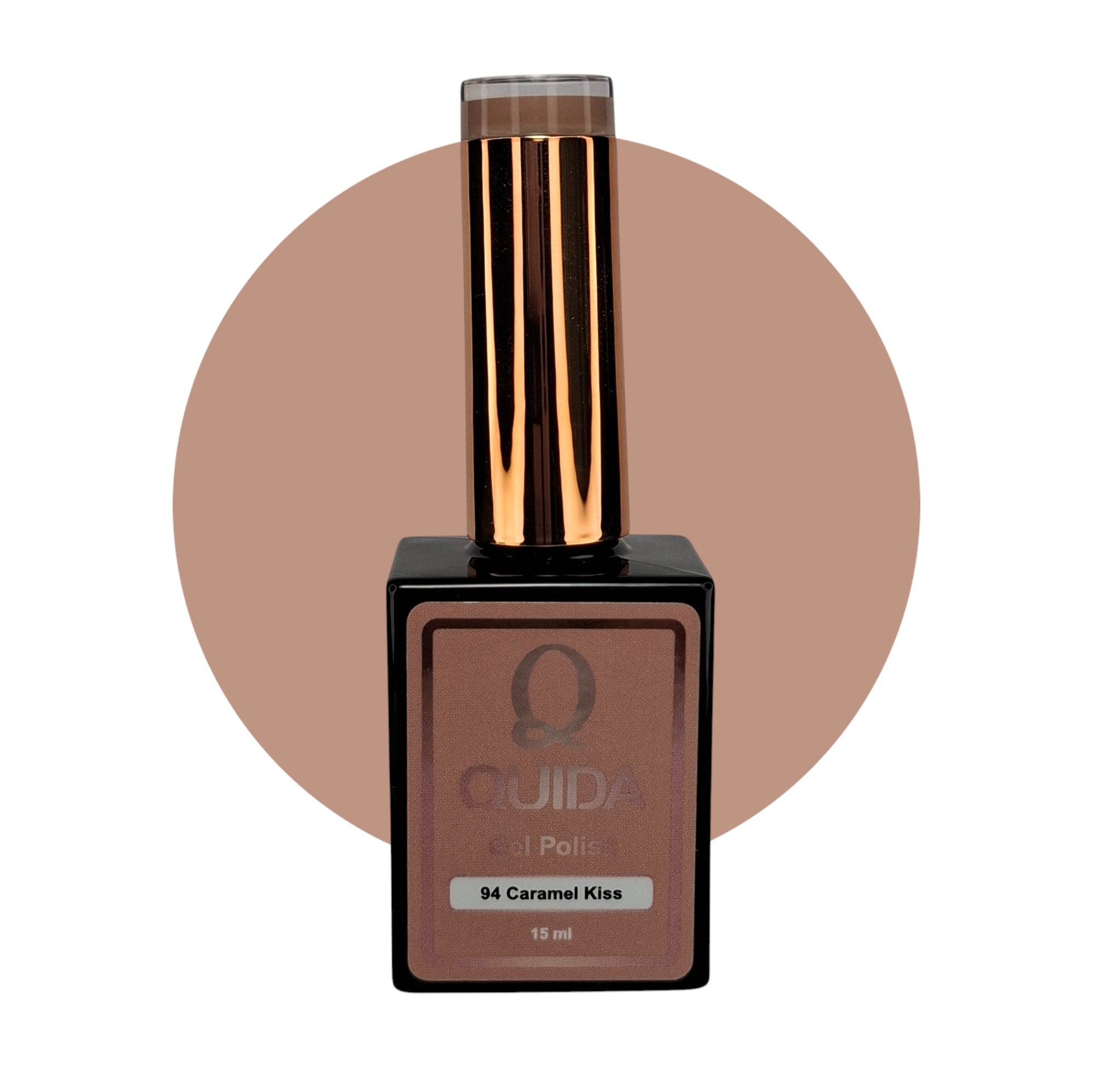 Gel Polish Caramel Kiss #94 – Zachte Roze-Beige Caramel