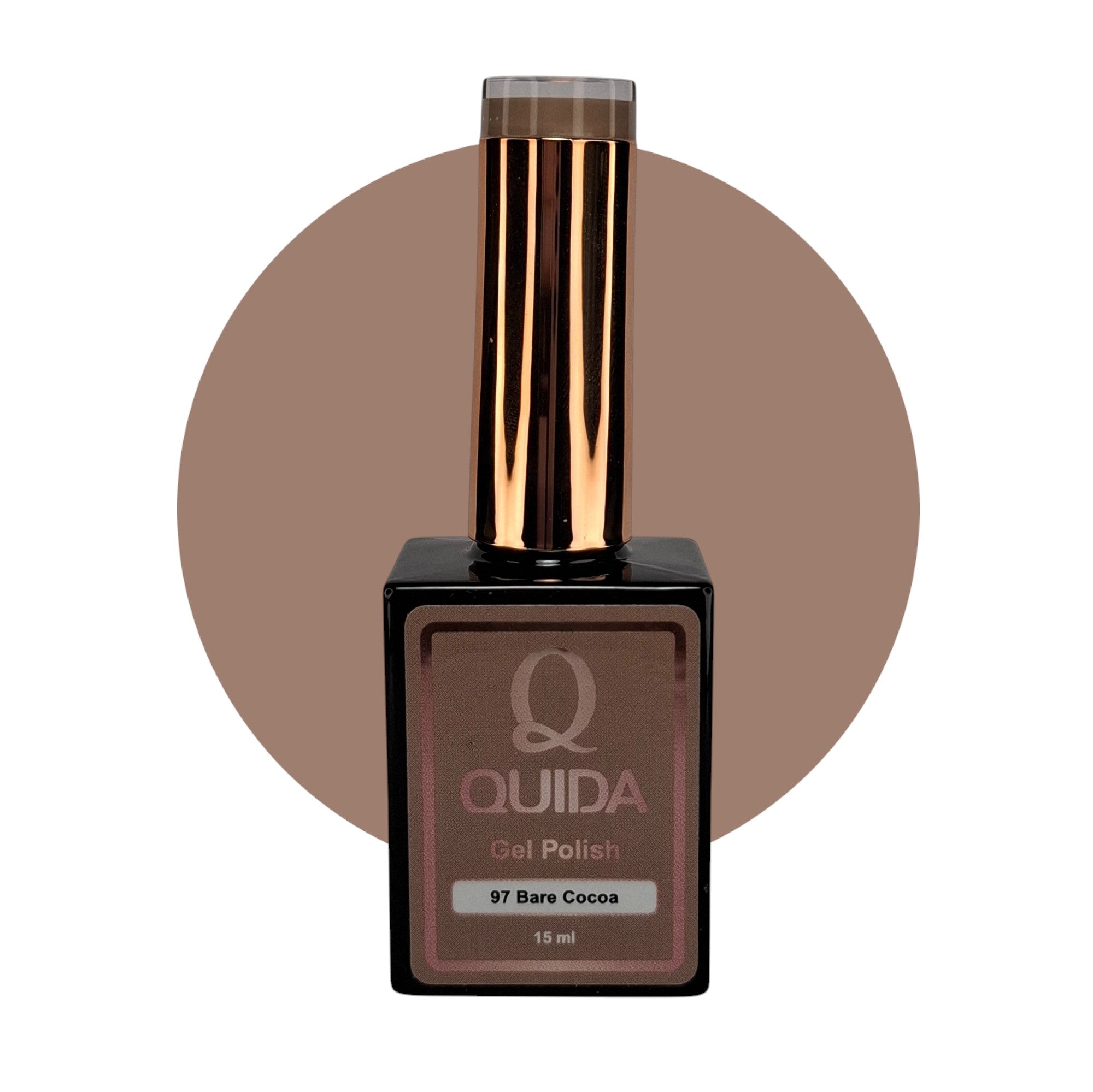Gel Polish Bare Cocoa #97 – Warme Mokkabruine Nude