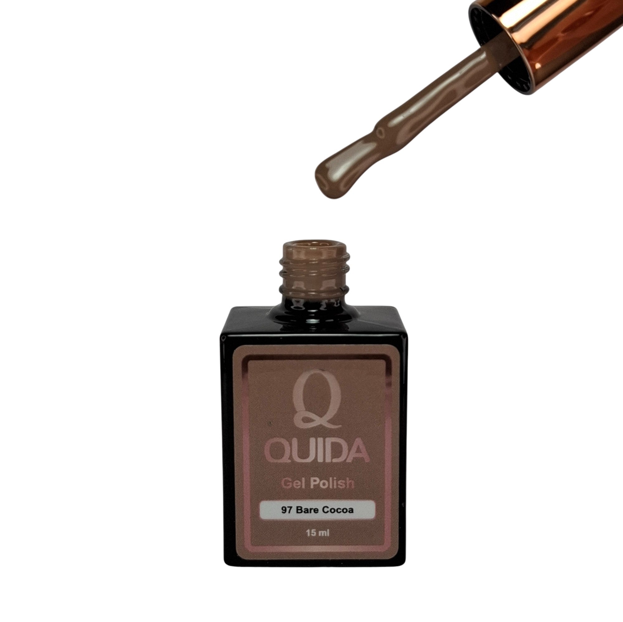 Gel Polish Bare Cocoa #97 – Warme Mokkabruine Nude