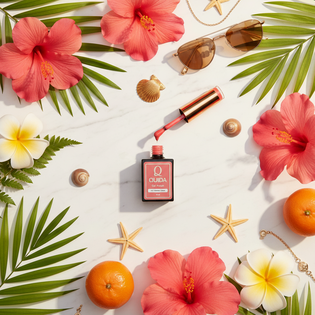 Lifestyle flatlay Golden Coral #141