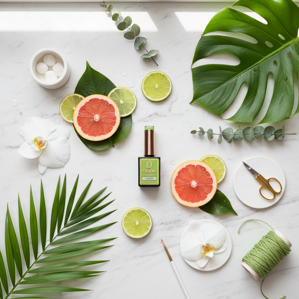 Flatlay citrus zomer Lime Twist #107