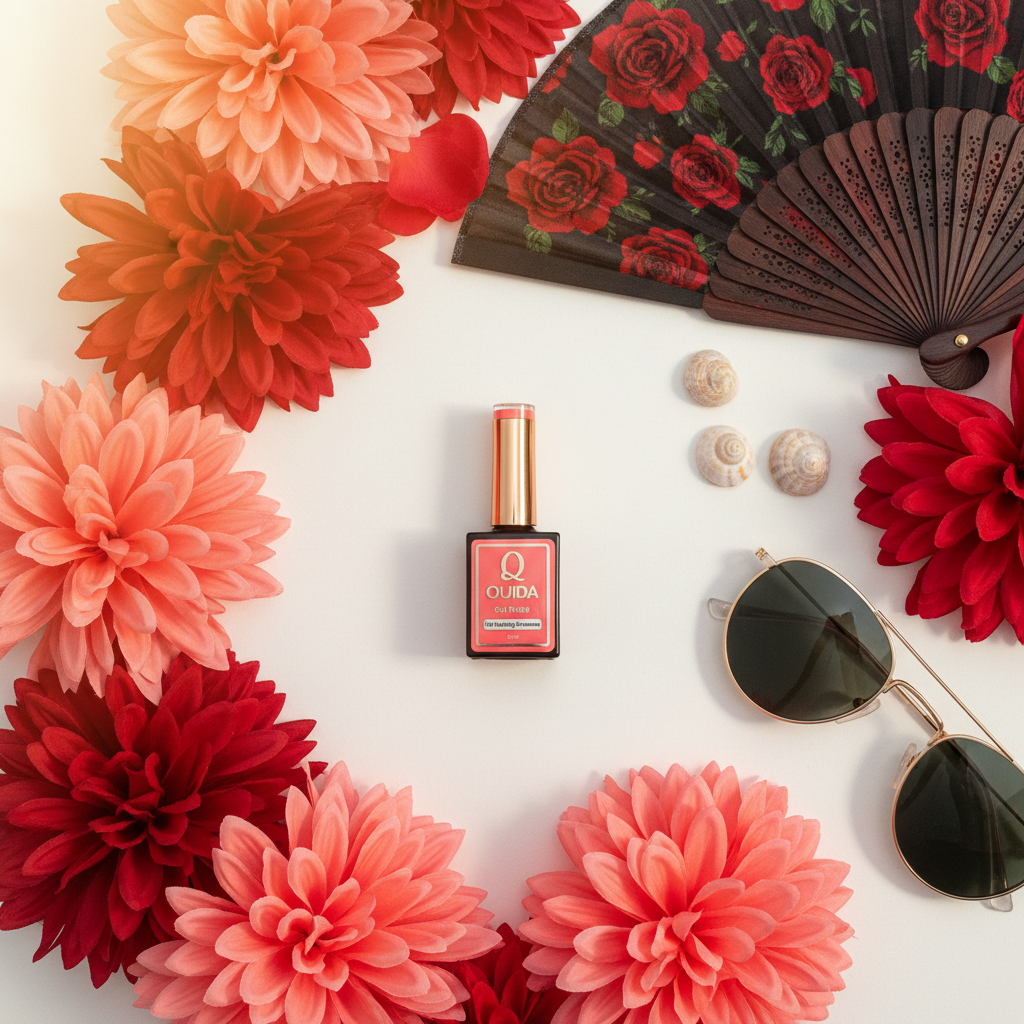 Lifestyle flatlay Blushing Flamenco #138