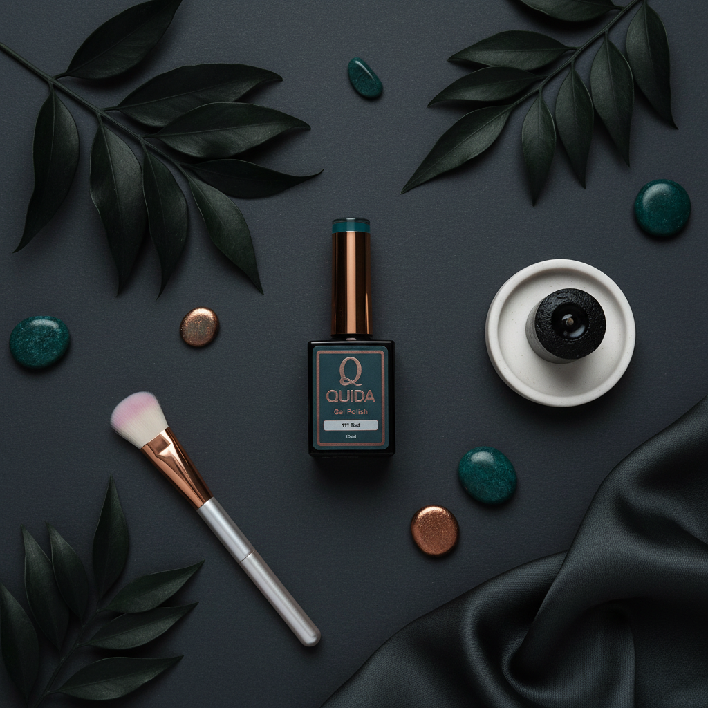 Flatlay elegant Teal #111
