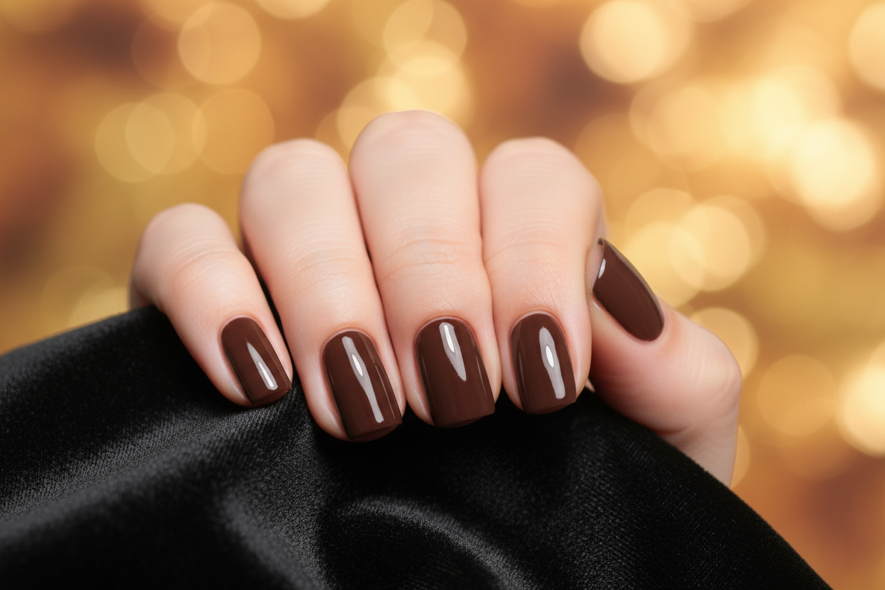 Mocha Velvet #200 sfeerbeeld – close-up op donker fluweel