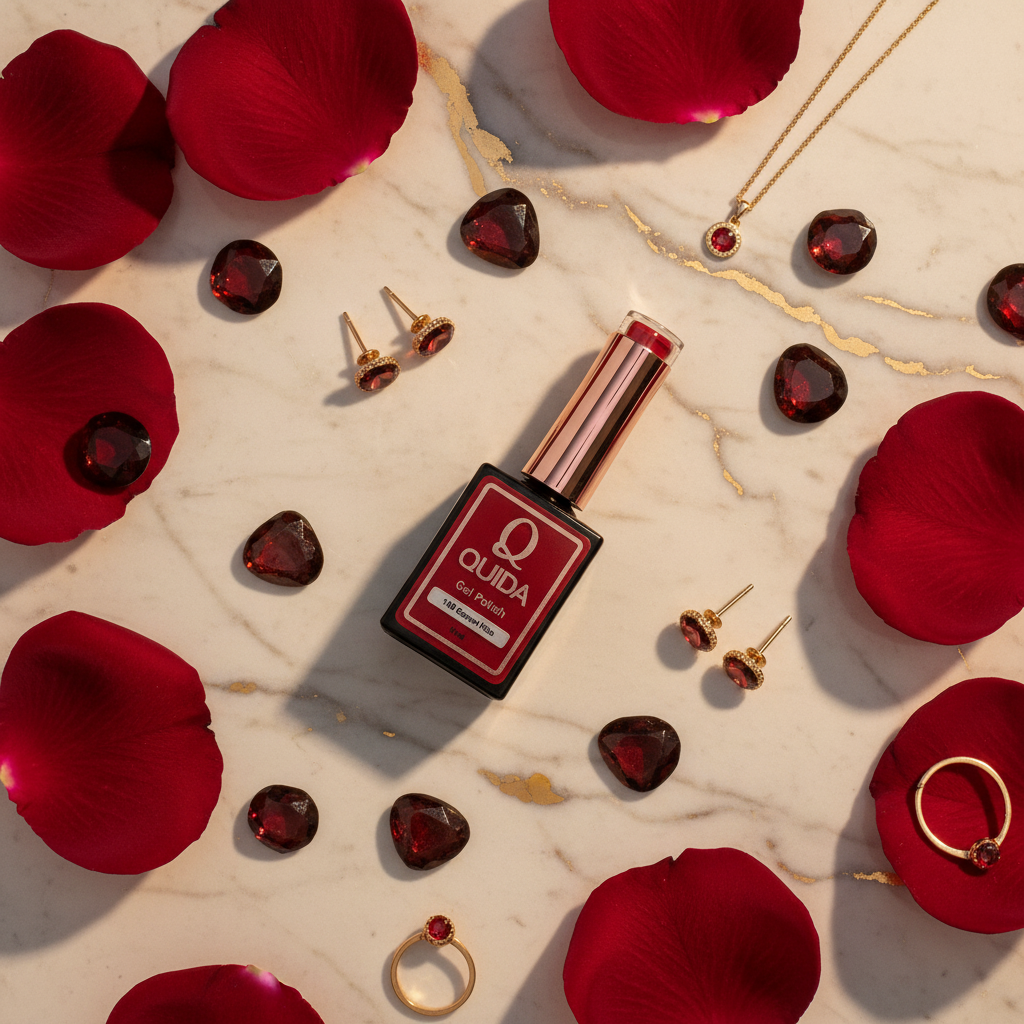 Lifestyle flatlay Garnet Kiss #148