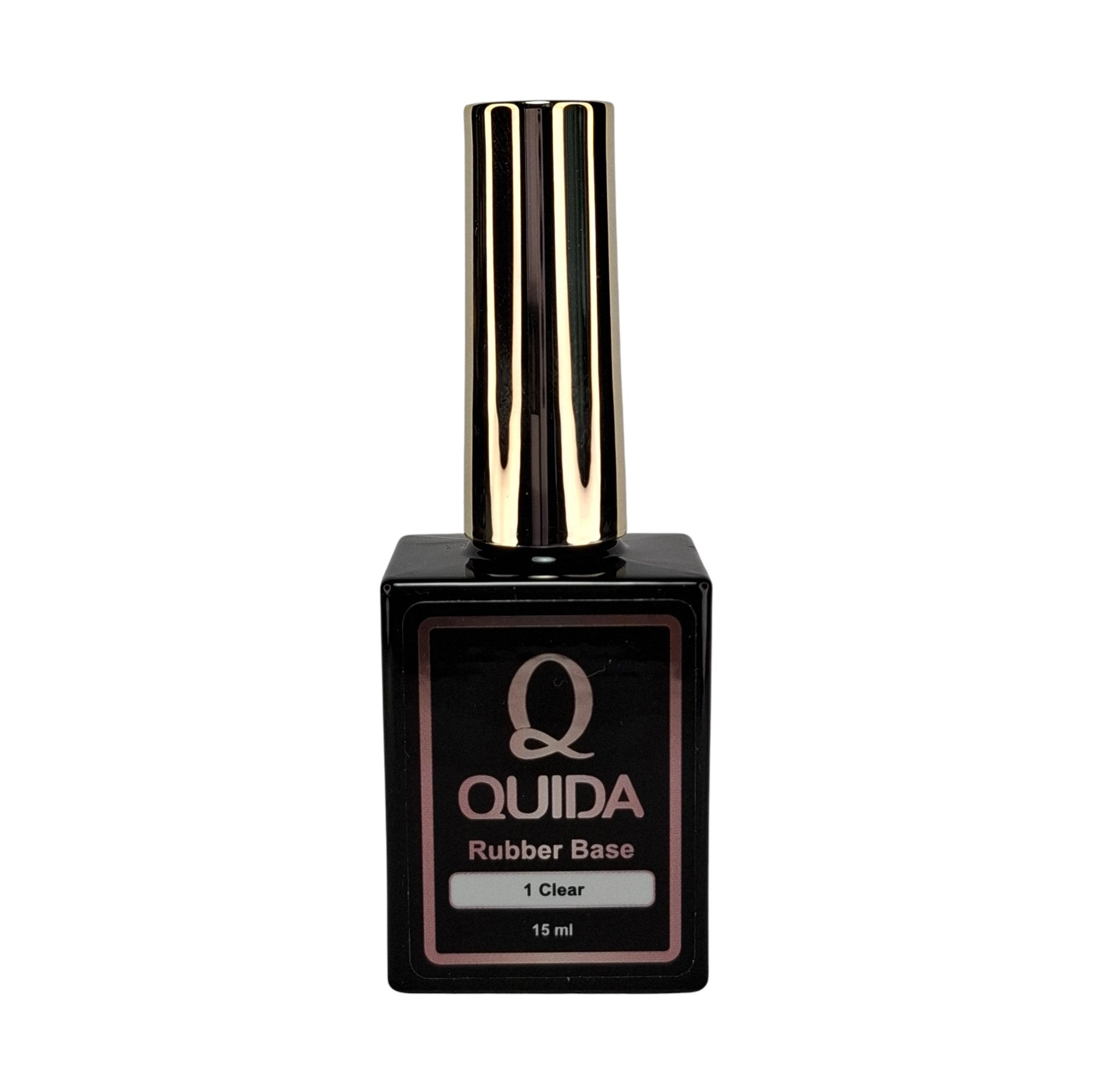 Quida Rubber Base Clear – Kristalheldere Basis voor Stevigheid, Flexibiliteit en Perfecte Hechting