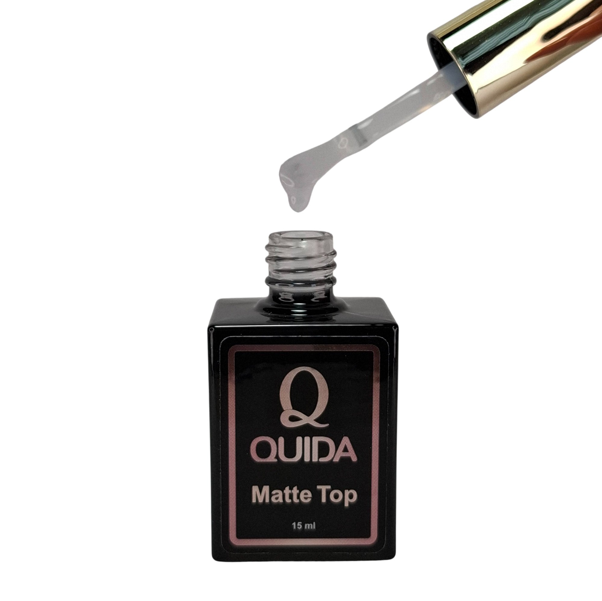 Quida Matte Top No Wipe – Fluweelzachte Matte Finish Zonder Plaklaag