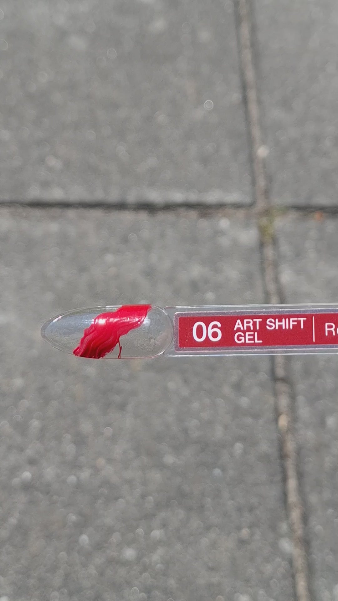 Video laden: art shift gel red