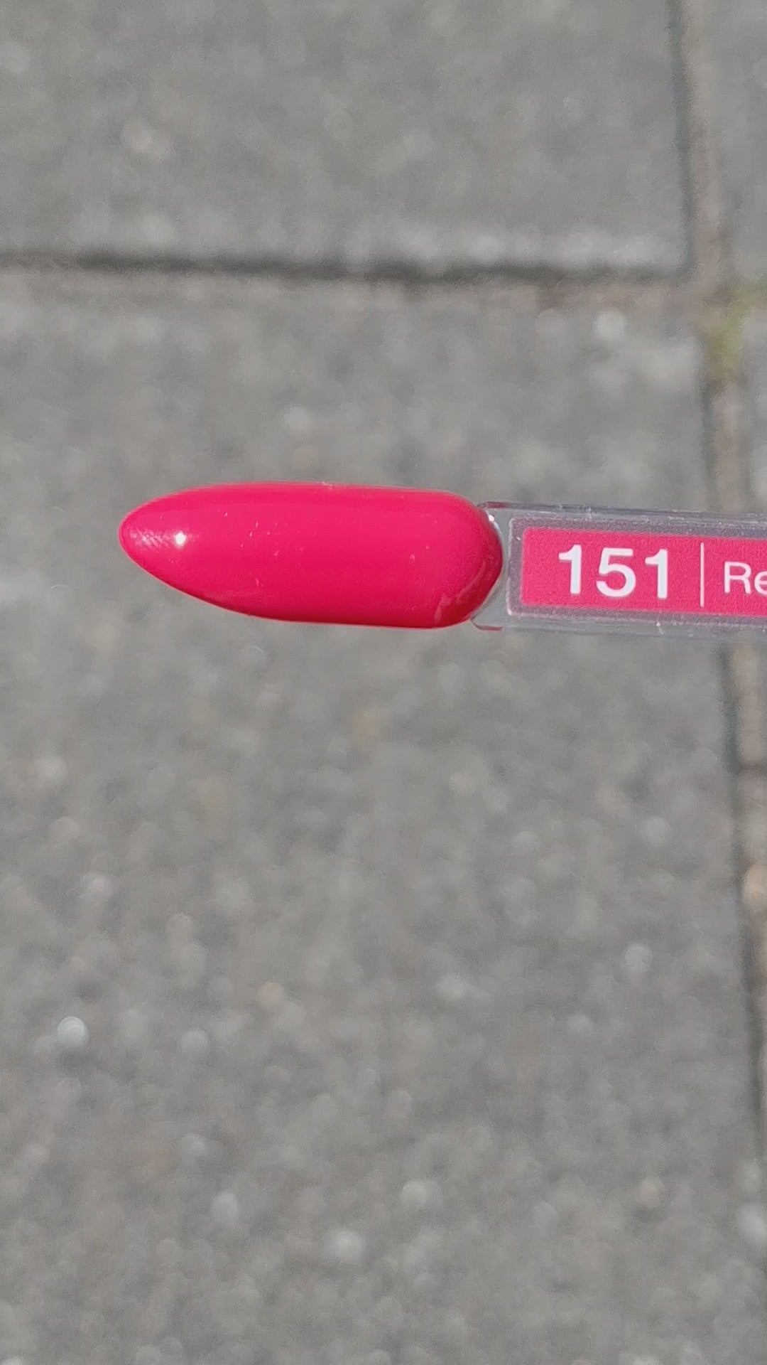 Video laden: Gel Polish Red Obsession #151 – Helder Rood met Framboos Touch