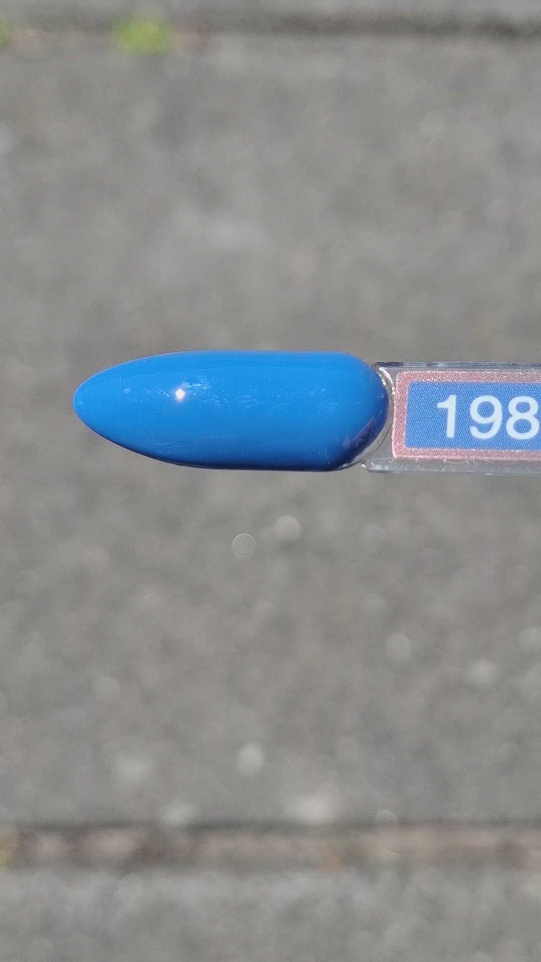 Video laden: Gel Polish Stormy Graden #198 – Krachtig Kobaltblauw