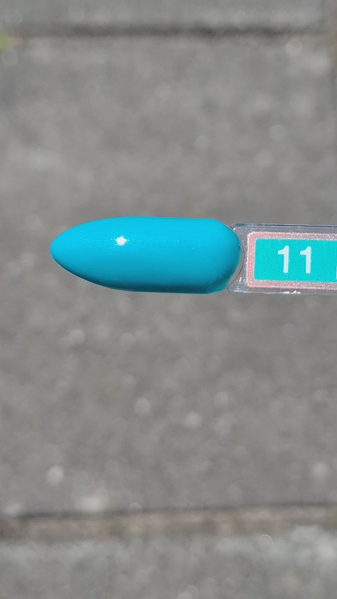 Video laden: Rubber Base Ocean Crush #11 – Helder Levendig Turquoise met Tropische Blauwe Gloed