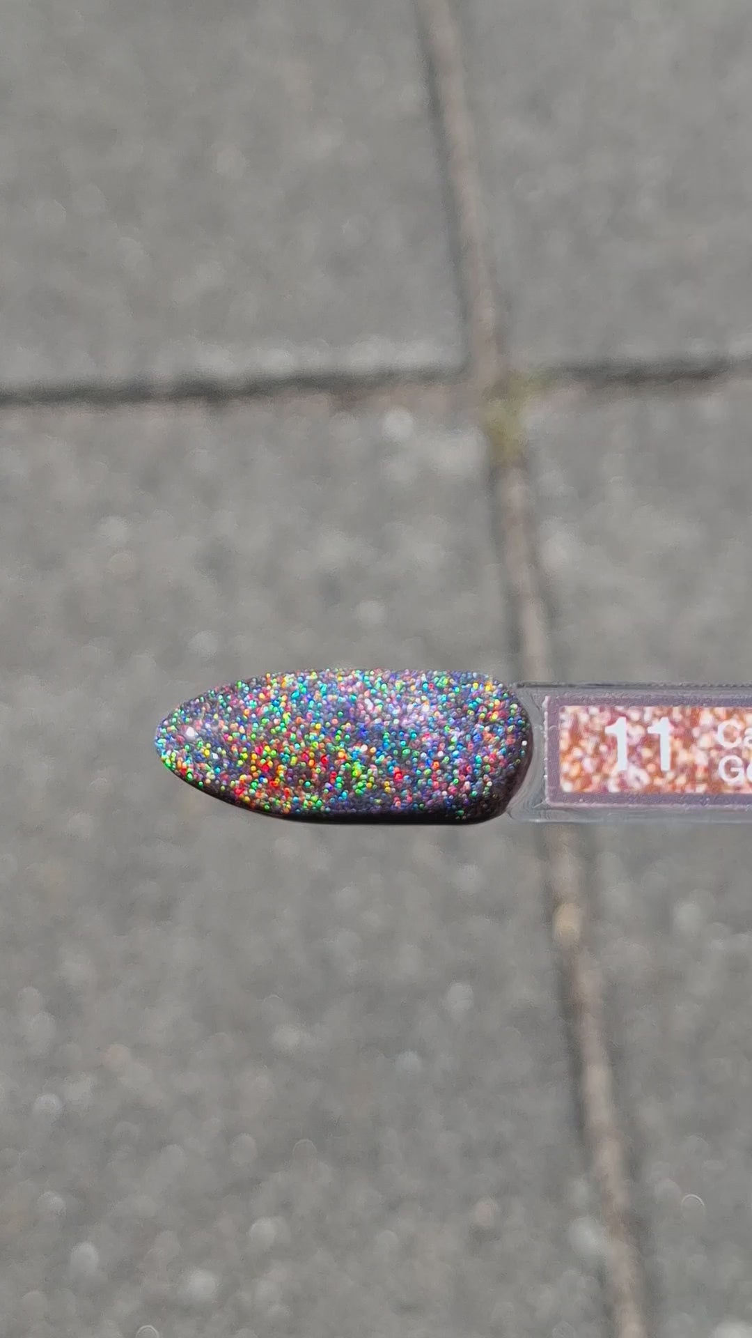 Video laden: Cat eye Gel polish Solar Flame #11