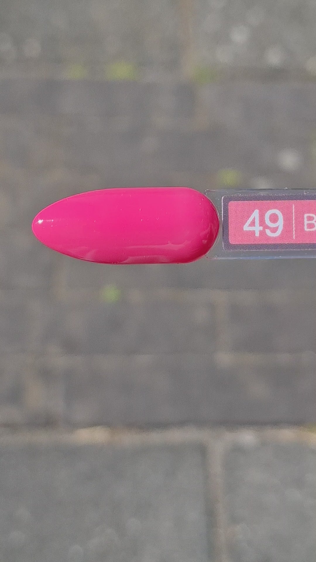 Video laden: Gel Polish Bubblegum #49 – Intens Neon Fuchsia-Roze met Elektrische Gloed