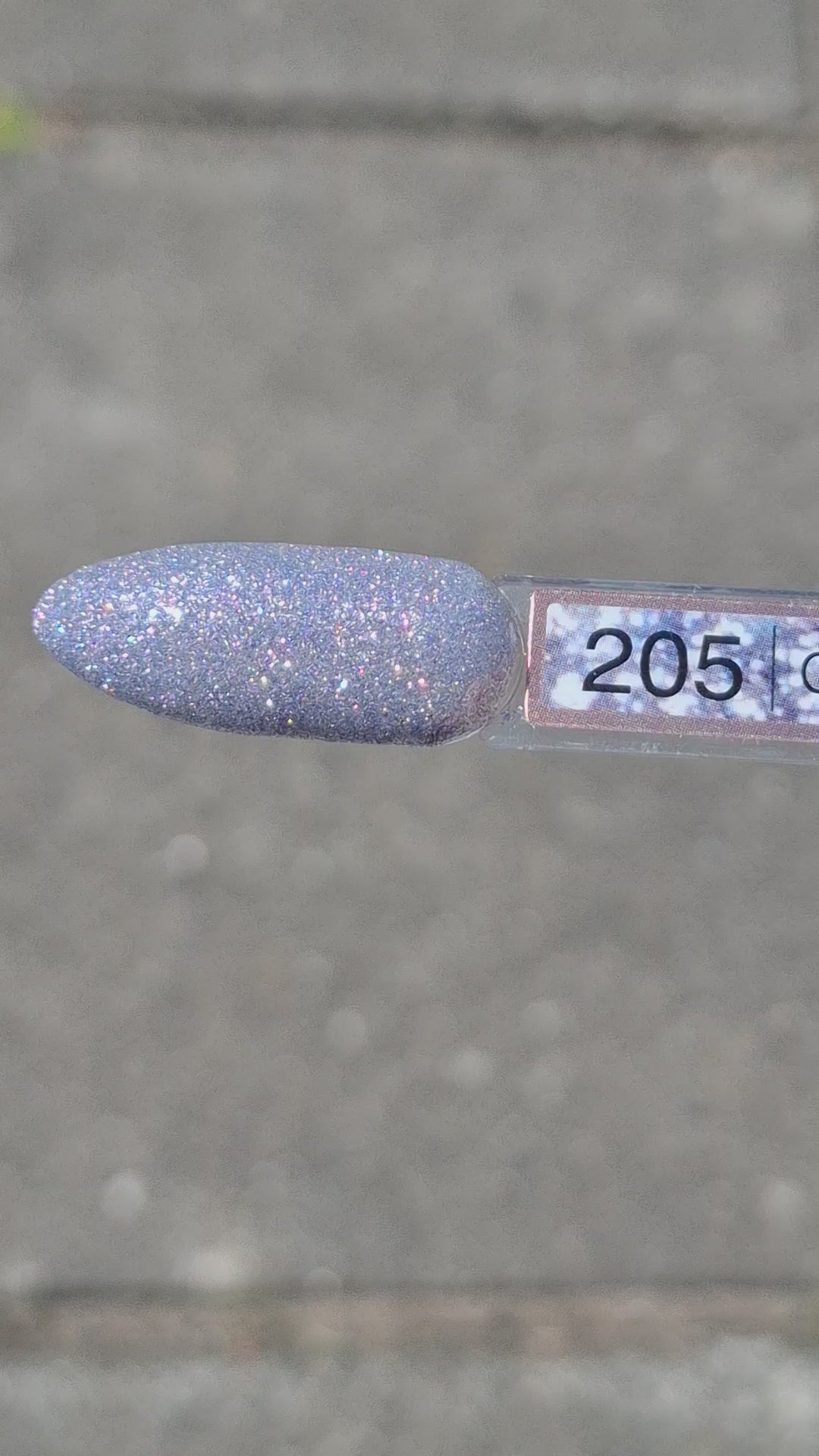 Video laden: Glitter Gel Polish Gleam Theory #205 – Holografische Paarse Glitter met Magisch Diepte-Effect