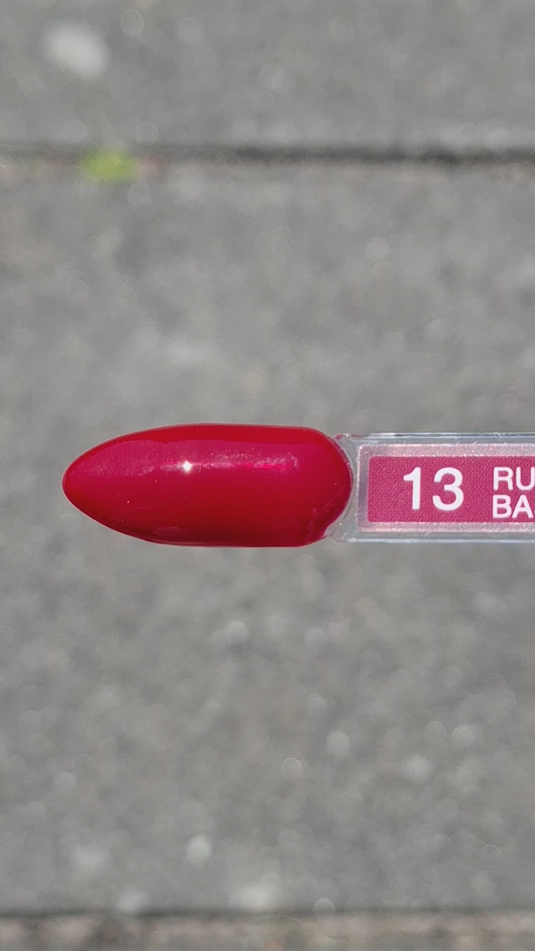 Video laden: Rubber Base Berry Flavor #13 – Diepe Berry-Rode Basis met Rijke Paarse Ondertoon