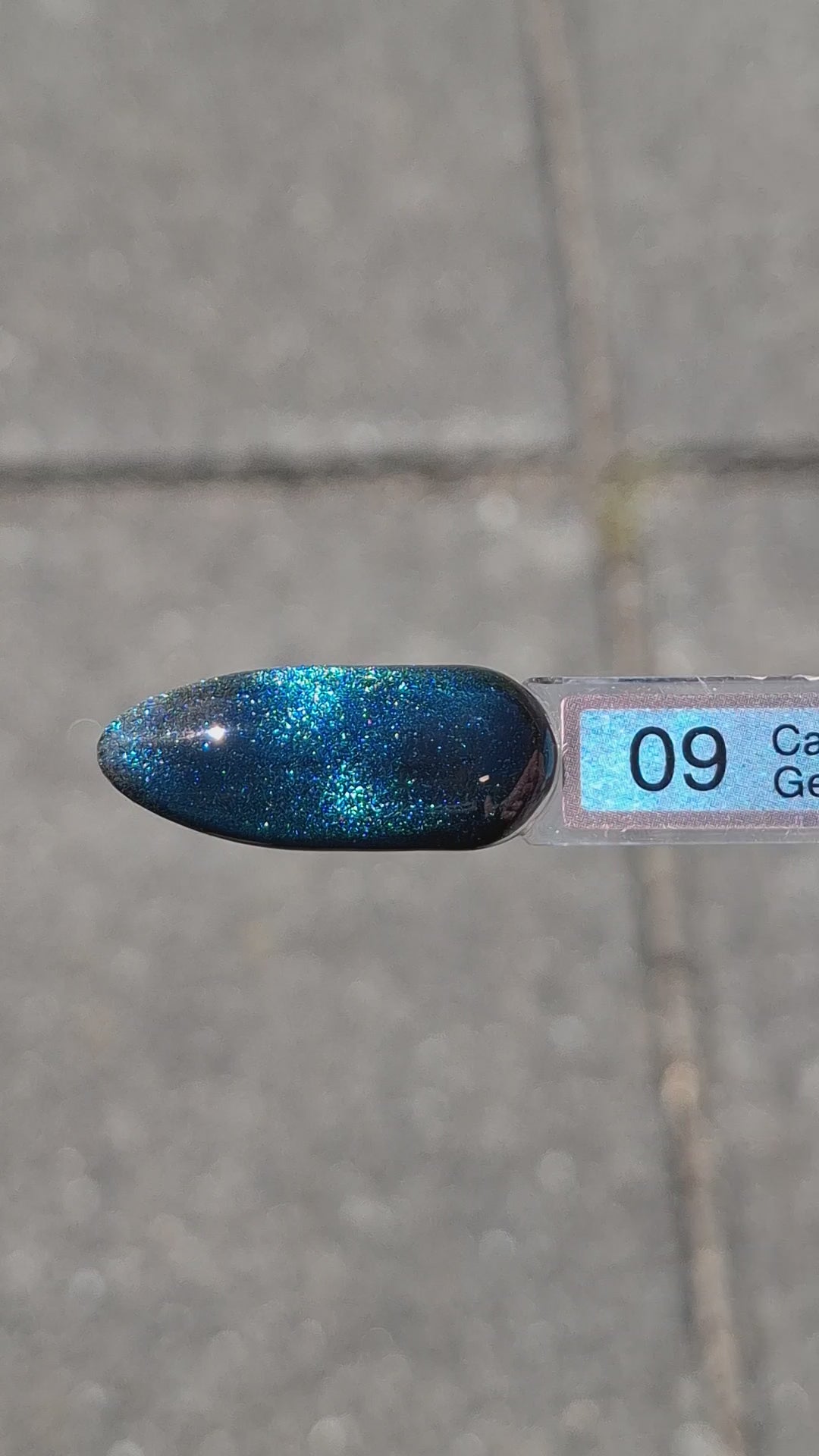 Video laden: Cat eye Gel polish Emerald Sky #9