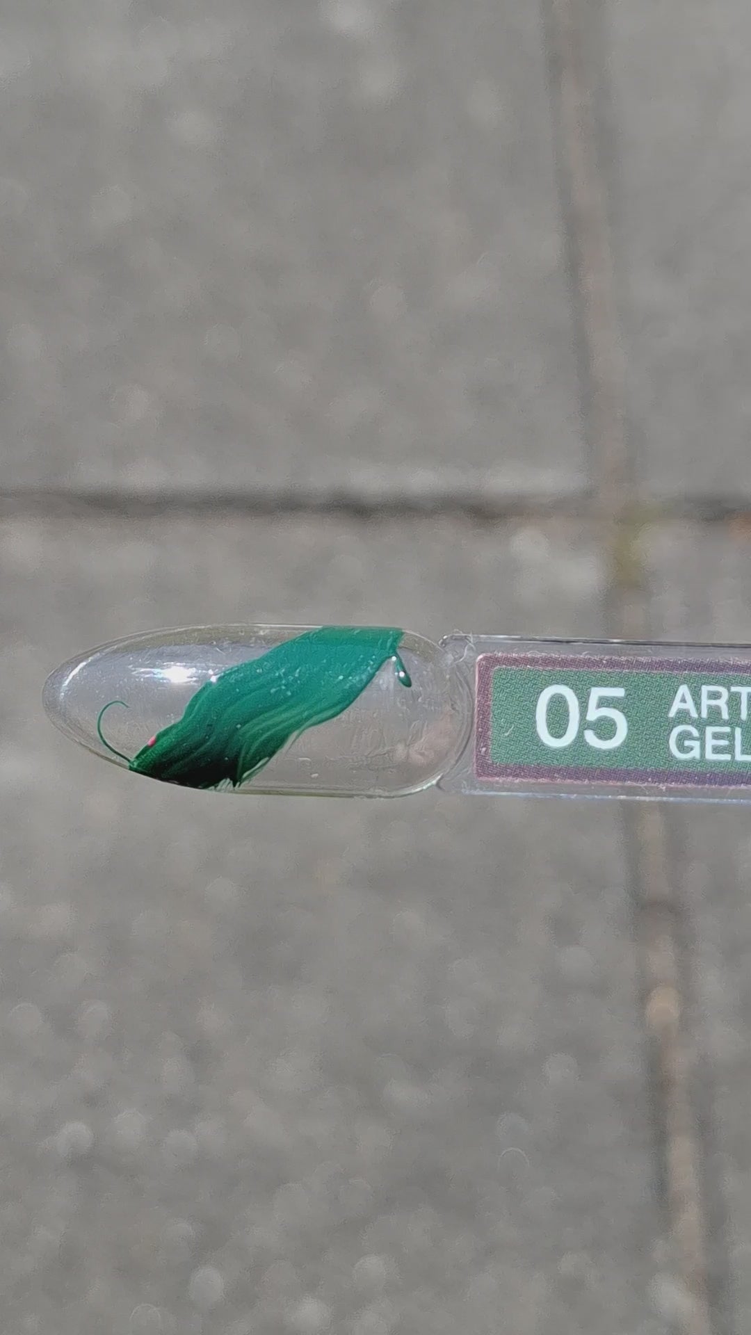 Video laden: art shift gel green