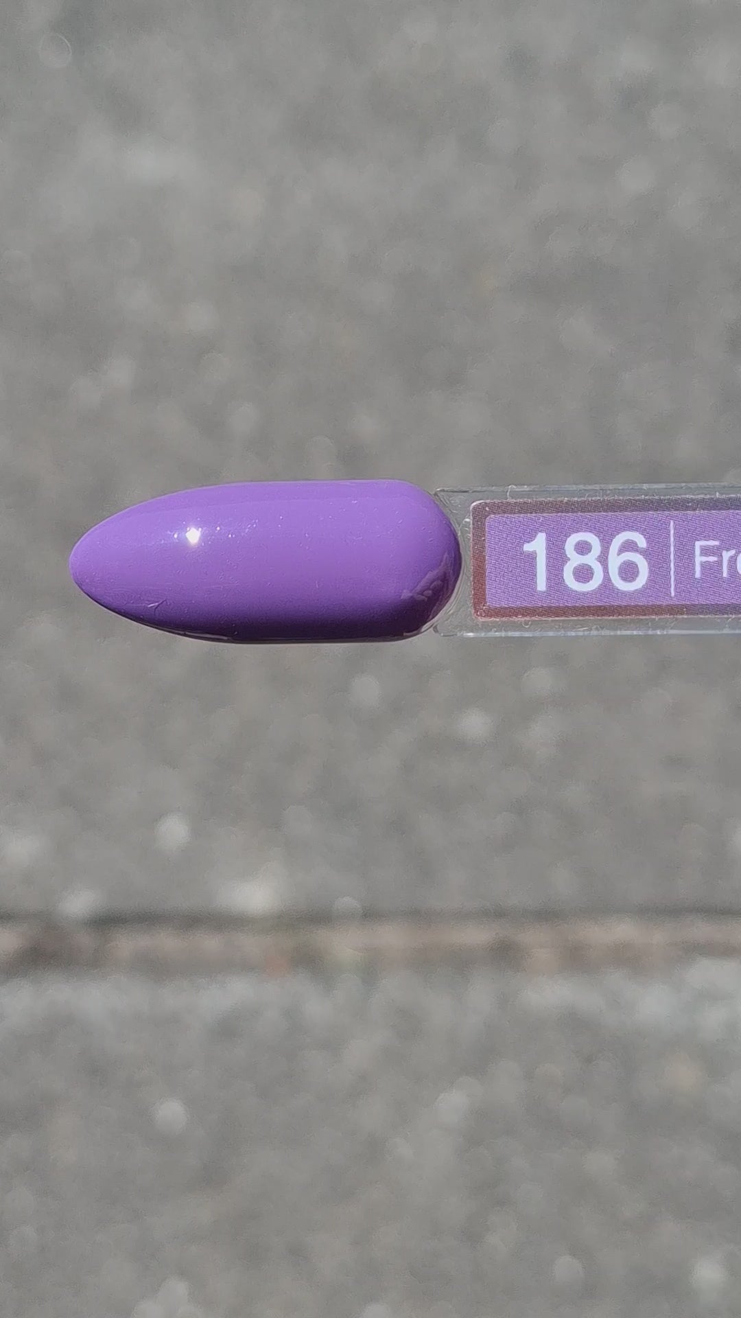 Video laden: Gel Polish Fresh Purple #186 – Fris &amp; Vibrant Paars