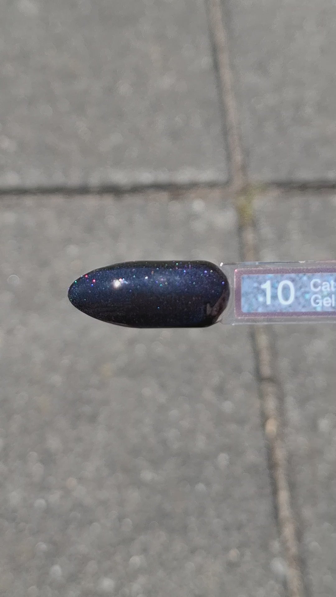 Video laden: Cat eye Gel polish Cosmic night #10