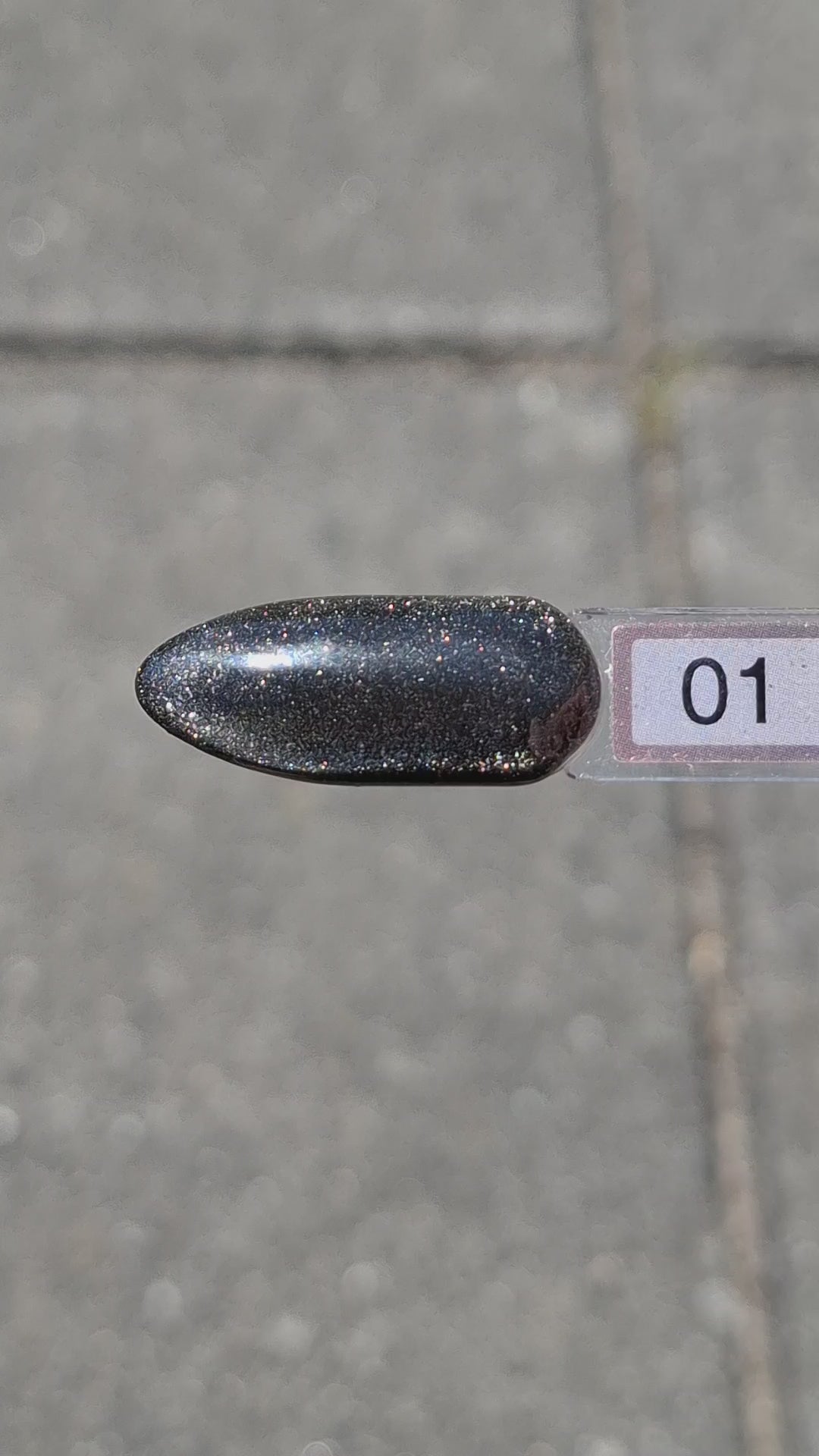 Video laden: Cat eye Gel polish Star #1