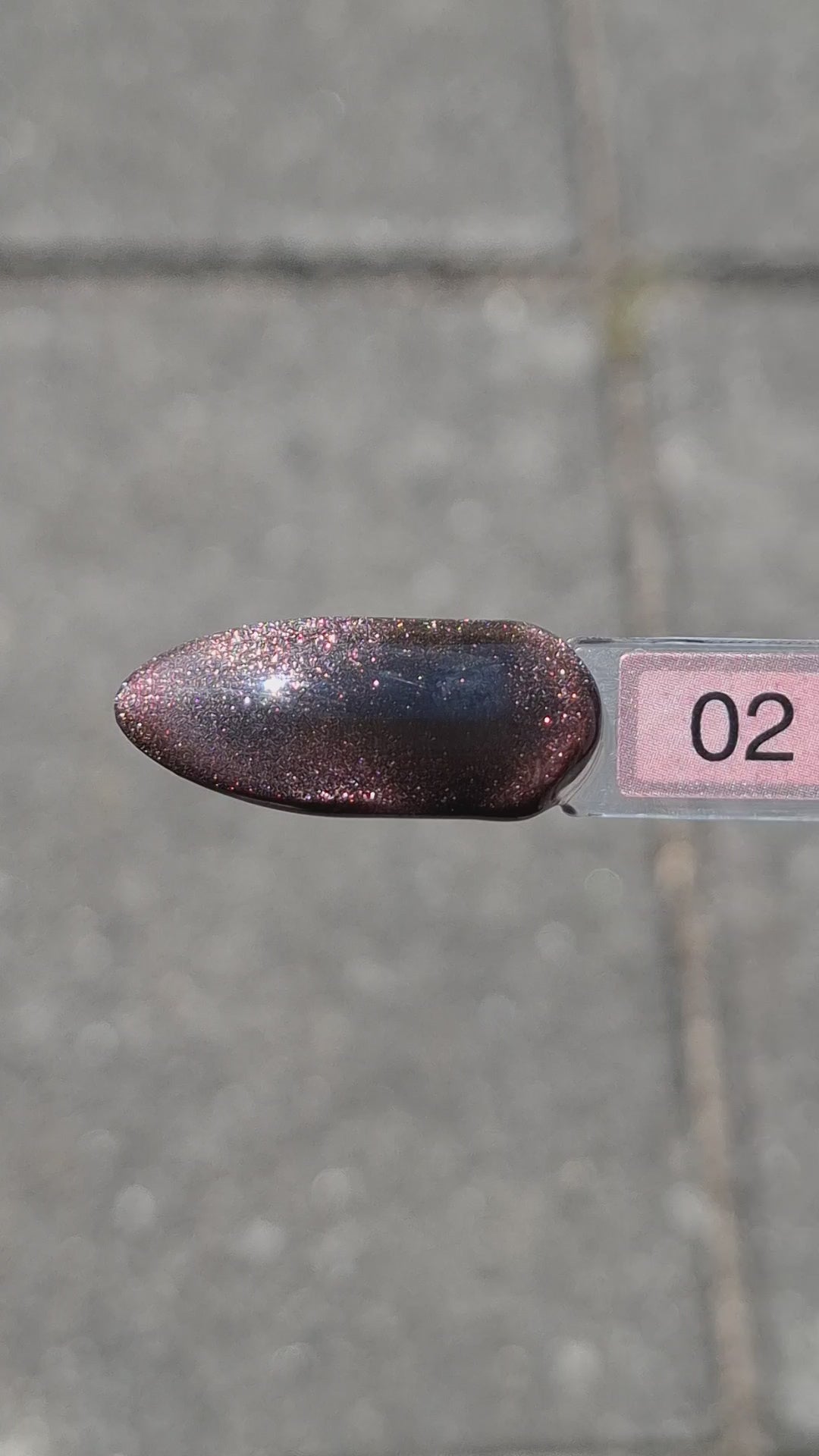 Video laden: Cat eye Gel polish Bell #2
