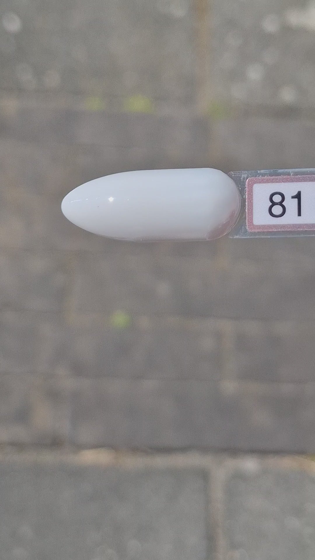 Video laden: Gel Polish Wax Paper #81 – Gebroken Wit met Crème Gloed